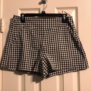 Zara Gingham Short